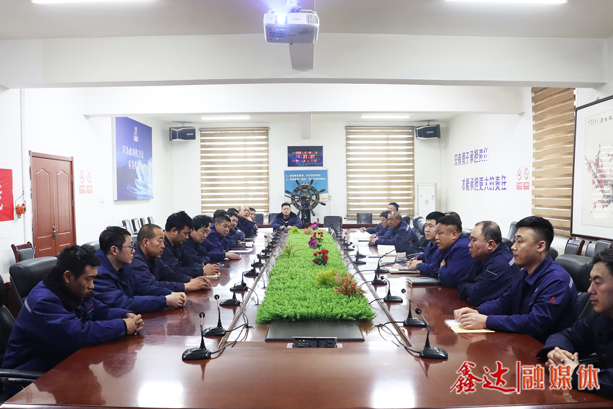 Team construction face to face, lean improvement in the first line! Hebei Xinda Iron and Steel raw Materials Factory to carry out team performance dialogue and lean production line research project proposal activities!